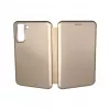 Evelatus Samsung Galaxy S21 FE Book Case Gold