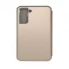Evelatus Samsung Galaxy S21 FE Book Case Gold