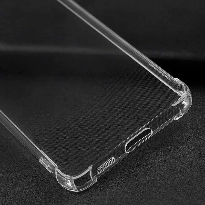 Evelatus Samsung Galaxy A13 4G LTE karinis smūgiams atsparus silikoninis dėklas TPU permatomas