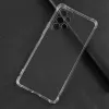 Evelatus Samsung Galaxy A13 4G LTE karinis smūgiams atsparus silikoninis dėklas TPU permatomas