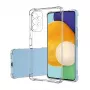Evelatus Samsung Galaxy A13 4G LTE karinis smūgiams atsparus silikoninis dėklas TPU permatomas