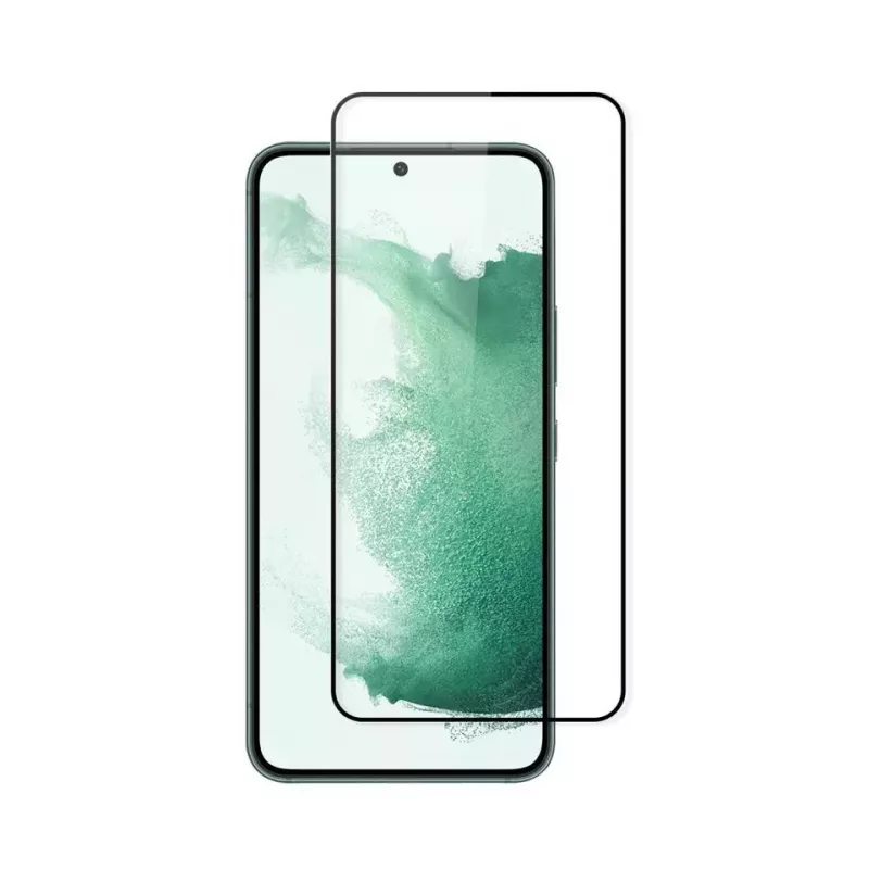 Evelatus Samsung Galaxy S22 2.5D Full Cover Japan Glue Glass Anti-Static Screen Protector
