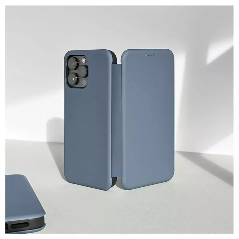 Evelatus Apple iPhone 13 Pro Book Case Dark Blue
