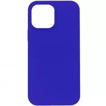 Evelatus Apple iPhone 13 Pro Max Premium Soft Touch Silicone Case Dark Blue