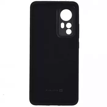 Evelatus Premium Soft Touch Silicone Case for Xiaomi 12 / 12X - Black