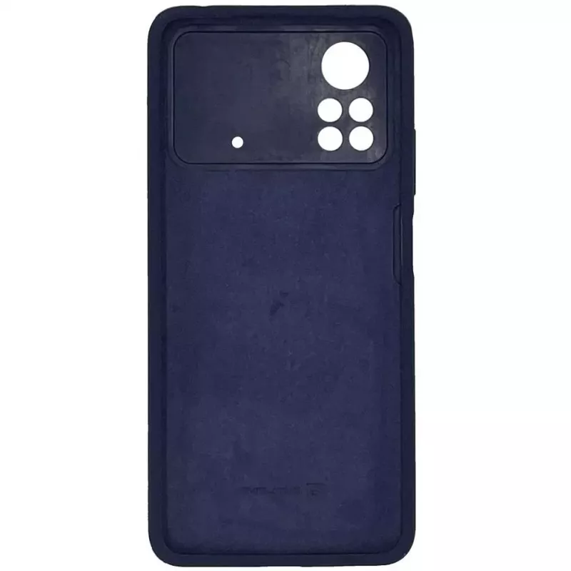 Evelatus Xiaomi Poco X4 Pro 5G Premium Soft Touch Silicone Case Blue