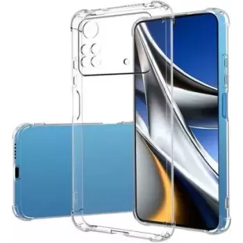 Evelatus Xiaomi Poco X4 Pro 5G Military Shockproof Silicone Case TPU Transparent