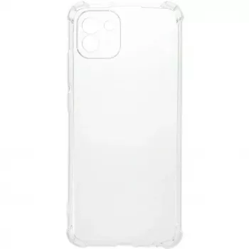 Evelatus Samsung Galaxy A03 Military Shockproof Silicone Case TPU Transparent