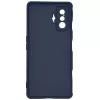 Evelatus Xiaomi Poco F4 GT Nano Silicone Case Soft Touch TPU Blue