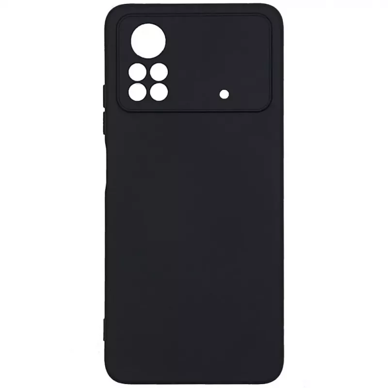 Evelatus Xiaomi Poco X4 Pro 5G Nano Silicone Case Soft Touch TPU Black