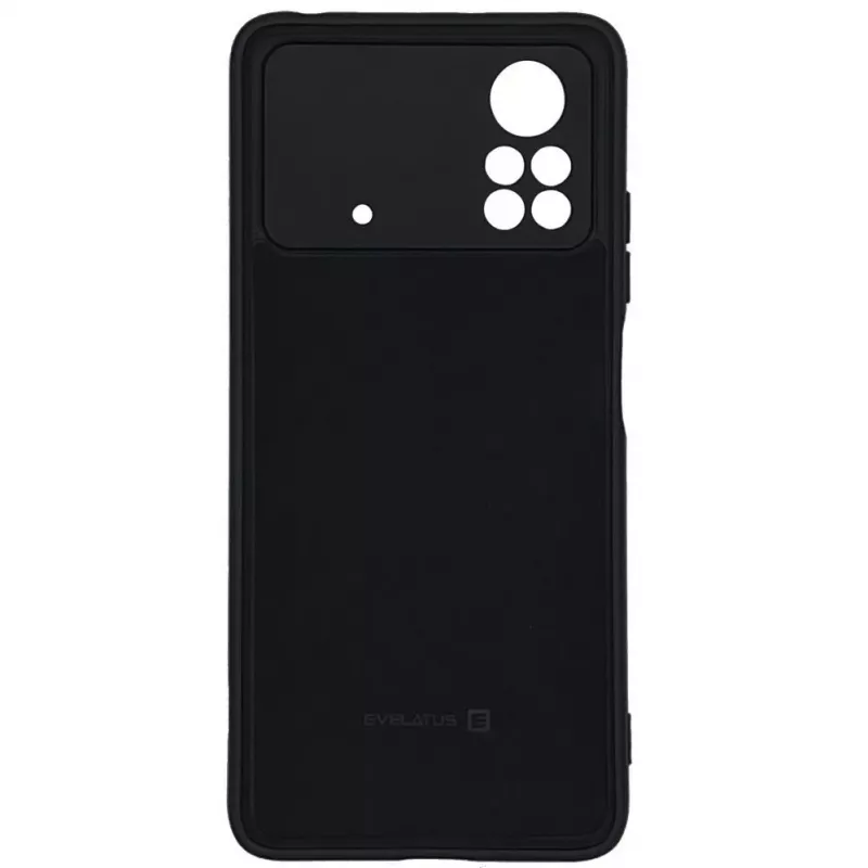 Evelatus Xiaomi Poco M4 Pro Nano Silicone Case Soft Touch TPU Black