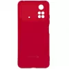 Evelatus Xiaomi Poco M4 Pro Nano Silicone Case Soft Touch TPU Red
