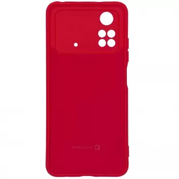 Evelatus Xiaomi Poco M4 Pro Nano Silicone Case Soft Touch TPU Red