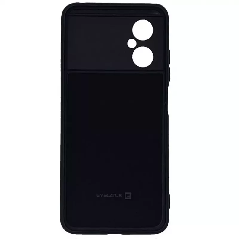 Evelatus Xiaomi Poco M4 5G Nano Silicone Case Soft Touch TPU Black