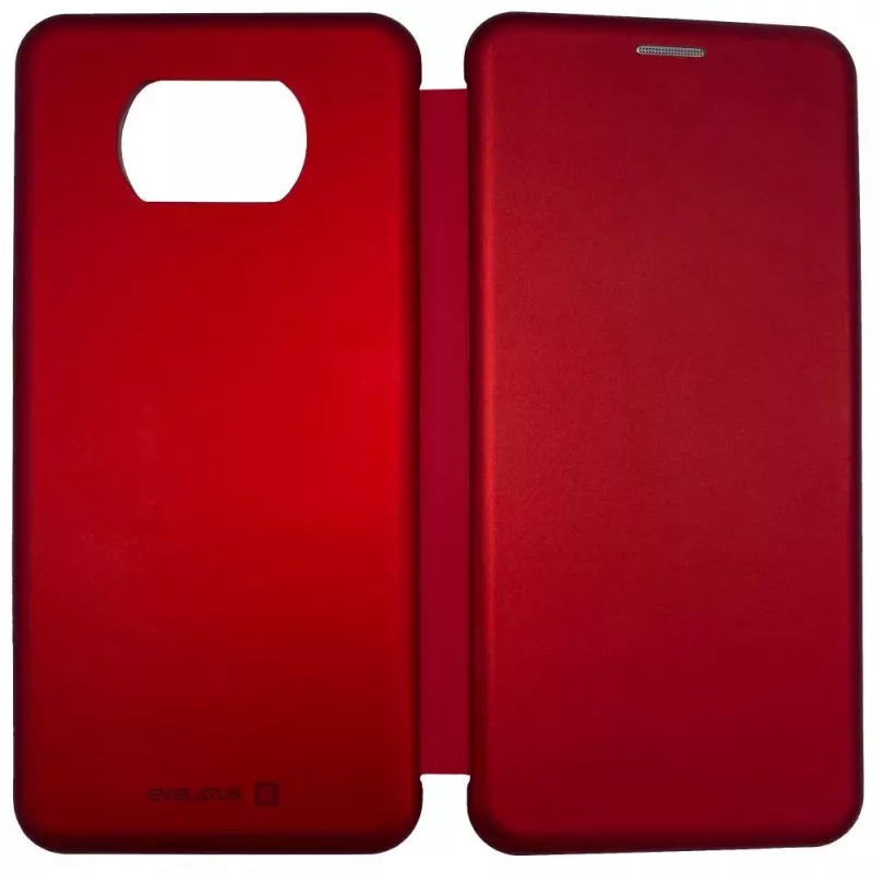 Evelatus Xiaomi Poco X3/X3 NFC/X3 Pro Book Case Red