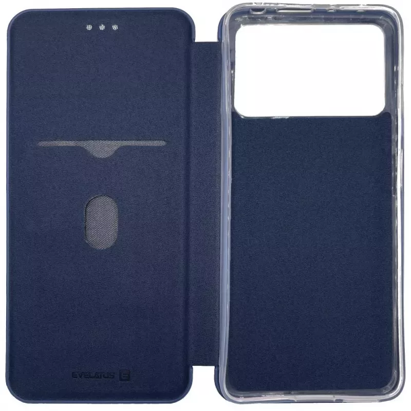 Evelatus Xiaomi Poco X4 Pro 5G Book Case Dark Blue