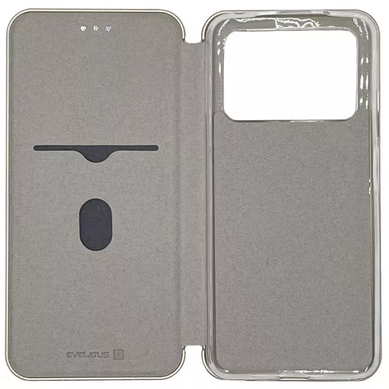 Evelatus Book Case, skirtas Xiaomi Poco M4 Pro - Auksinė