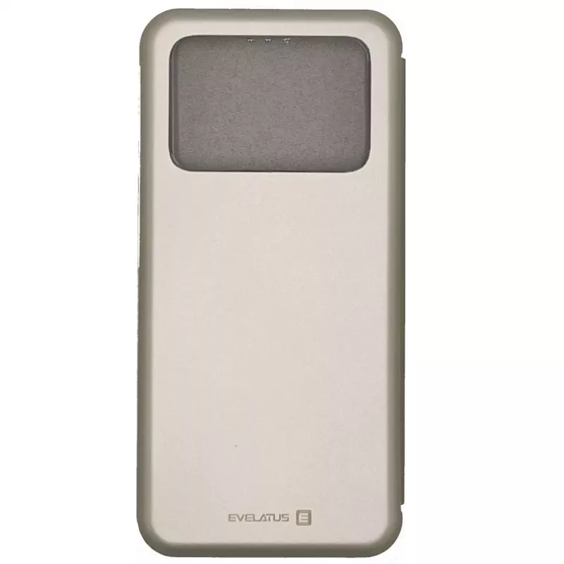 Evelatus Book Case, skirtas Xiaomi Poco M4 Pro - Auksinė