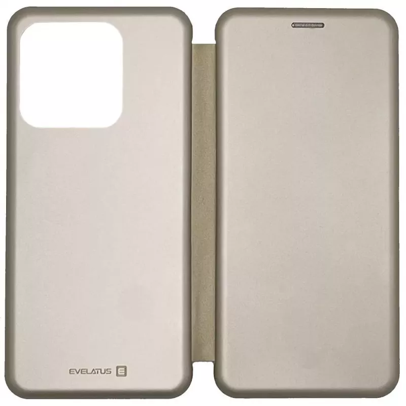 Evelatus Book Case, skirtas Xiaomi Redmi 9C / 10A 4G - Auksinė