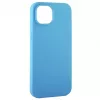 Evelatus Apple iPhone 14 6.1 Premium Soft Touch Silicone Case Sky Blue