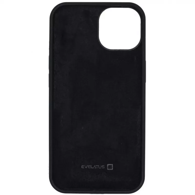 Evelatus Apple iPhone 14 Plus 6.7 Premium Soft Touch Silicone Case Black