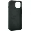 Evelatus Apple iPhone 14 Plus 6.7 Premium Soft Touch Silicone Case Dark Green