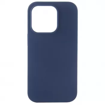 Evelatus Apple iPhone 14 Plus 6.7 Premium Soft Touch Silicone Case Deep Navy