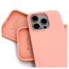 Evelatus Apple iPhone 14 Pro 6.1 Premium Soft Touch Silicone Case Light Pink