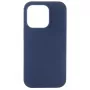 Evelatus Apple iPhone 14 Pro 6.1 Premium Soft Touch Silicone Case Deep Navy