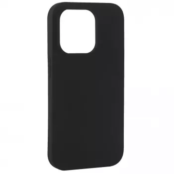 EVELATUS Premium Soft Touch Silicone Case, skirta Apple iPhone 14 Pro Max 6.7 - juoda