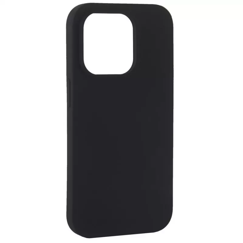 EVELATUS Premium Soft Touch Silicone Case, skirta Apple iPhone 14 Pro Max 6.7 - juoda