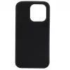 EVELATUS Premium Soft Touch Silicone Case, skirta Apple iPhone 14 Pro Max 6.7 - juoda