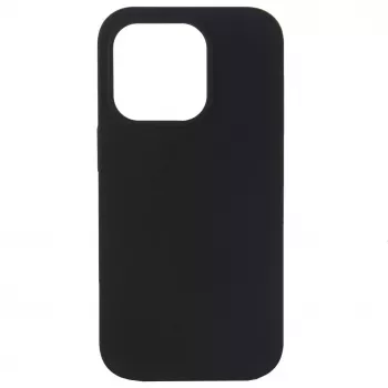 EVELATUS Premium Soft Touch Silicone Case, skirta Apple iPhone 14 Pro Max 6.7 - juoda