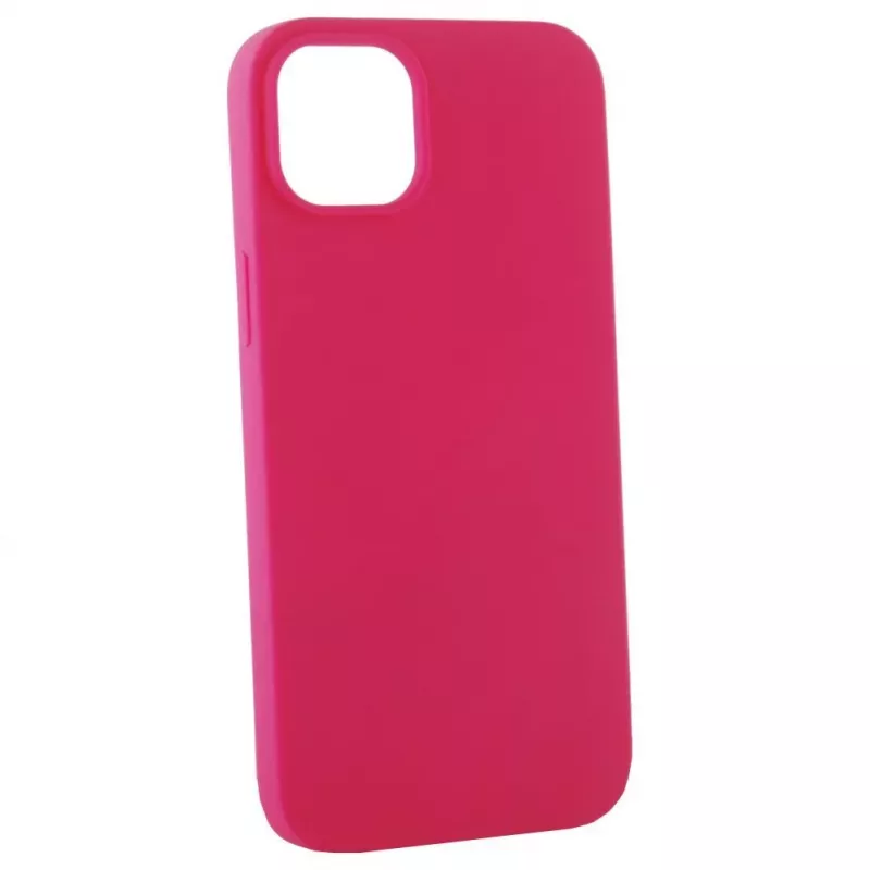 Evelatus Apple iPhone 14 Pro Max 6.7 Premium Soft Touch Silicone Case Rosy Red