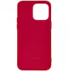 Evelatus Apple iPhone 14 Plus 6.7 Nano Silicone Case Soft Touch TPU Red