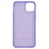 Evelatus Apple iPhone 14 Plus 6.7 inch Nano Silicone Case Soft Touch TPU Purple