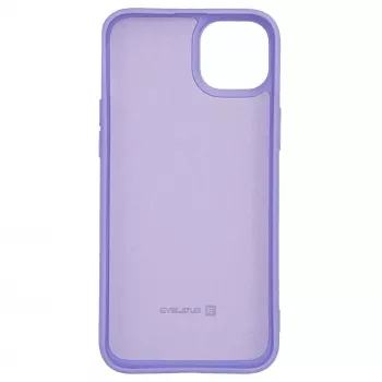 Evelatus Apple iPhone 14 Plus 6.7 inch Nano Silicone Case Soft Touch TPU Purple