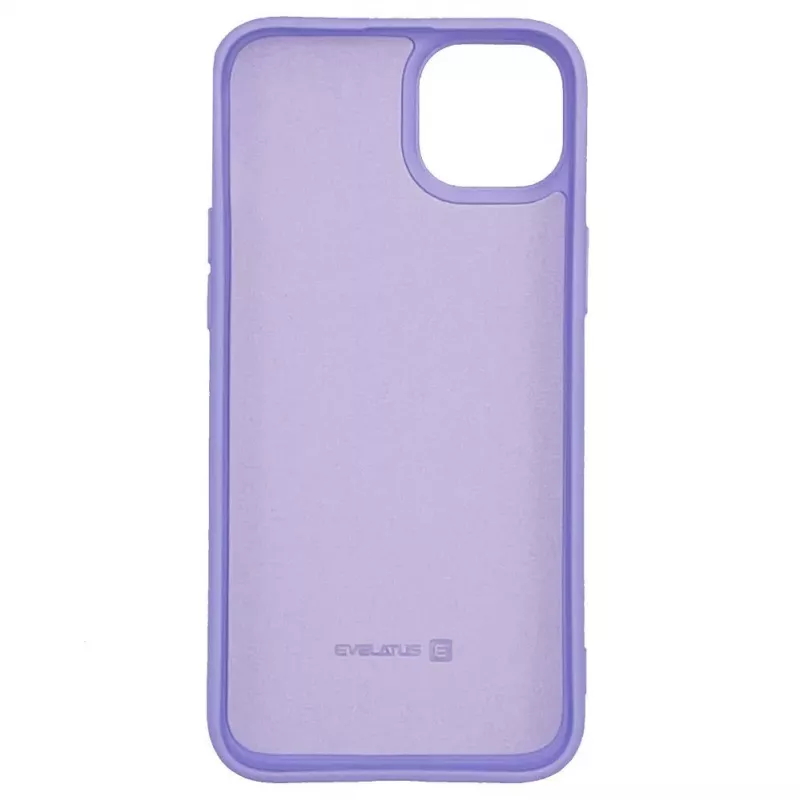 Evelatus Apple iPhone 14 Plus 6.7 inch Nano Silicone Case Soft Touch TPU Purple