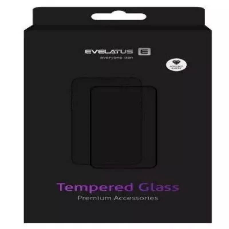 Evelatus Apple iPhone 17e | 14 | 13 | 13 Pro | 16e Corning Gorilla Glass Anti-Static 3D Full Cover 10X Stronger