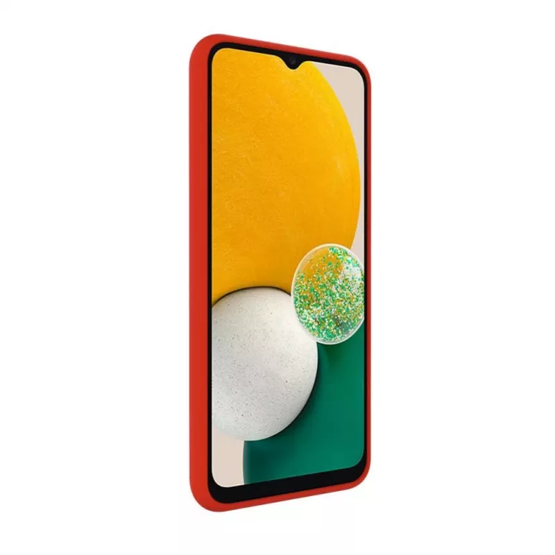 Evelatus Samsung Galaxy A13 5G Premium Soft Touch Silicone Case Red