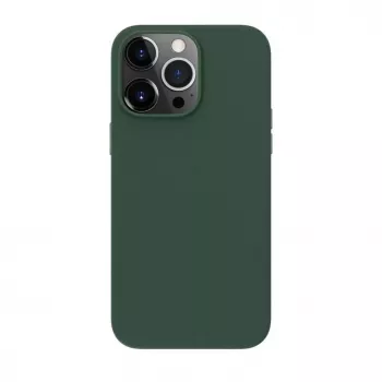 Evelatus Apple iPhone 14 Pro Max Genuine Leather Case with MagSafe Dark Green