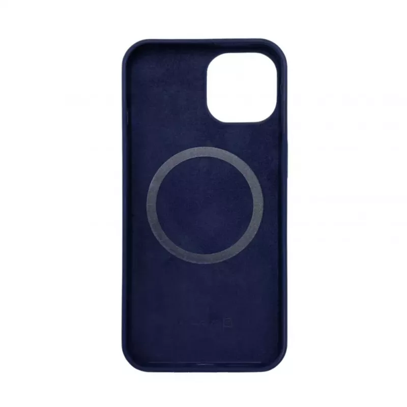 Evelatus Apple iPhone 14 Premium MagSafe Soft Touch Silicone Case Midnight Blue