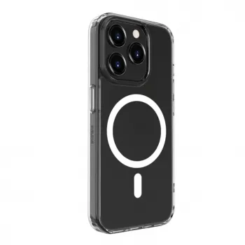 Evelatus Apple iPhone 14 Pro Max skaidrus dėklas su MagSafe, permatomas