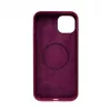 Evelatus Apple iPhone 14 Premium MagSafe Soft Touch Silicone Case Plum