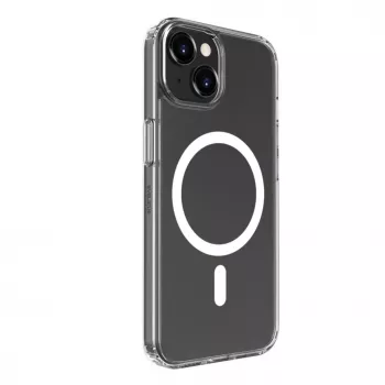 Evelatus Apple iPhone 12 / 12 Pro skaidrus dėklas su MagSafe, permatomas