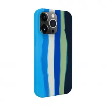 Evelatus Apple iPhone 13 Pro Max Silikoninis Dėklas Įvairiaspalvis Mėlynas