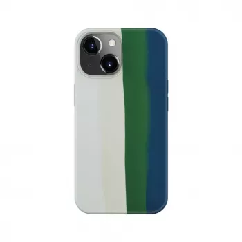 Evelatus Apple iPhone 14 Silikoninis Dėklas Įvairiaspalvis Žalias