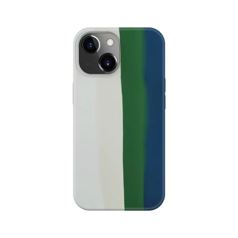 Evelatus Apple iPhone 14 Silikoninis Dėklas Įvairiaspalvis Žalias