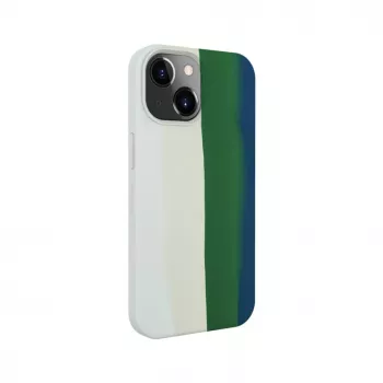 Evelatus Apple iPhone 14 Silikoninis Dėklas Įvairiaspalvis Žalias