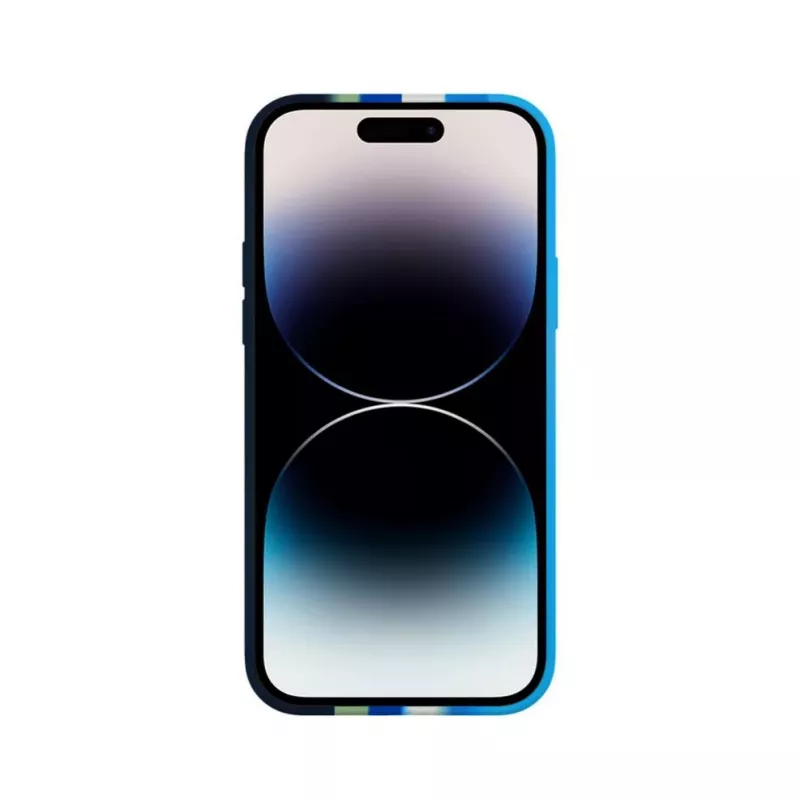 Evelatus Apple iPhone 14 Pro Max Silikoninis Dėklas Įvairiaspalvis Mėlynas